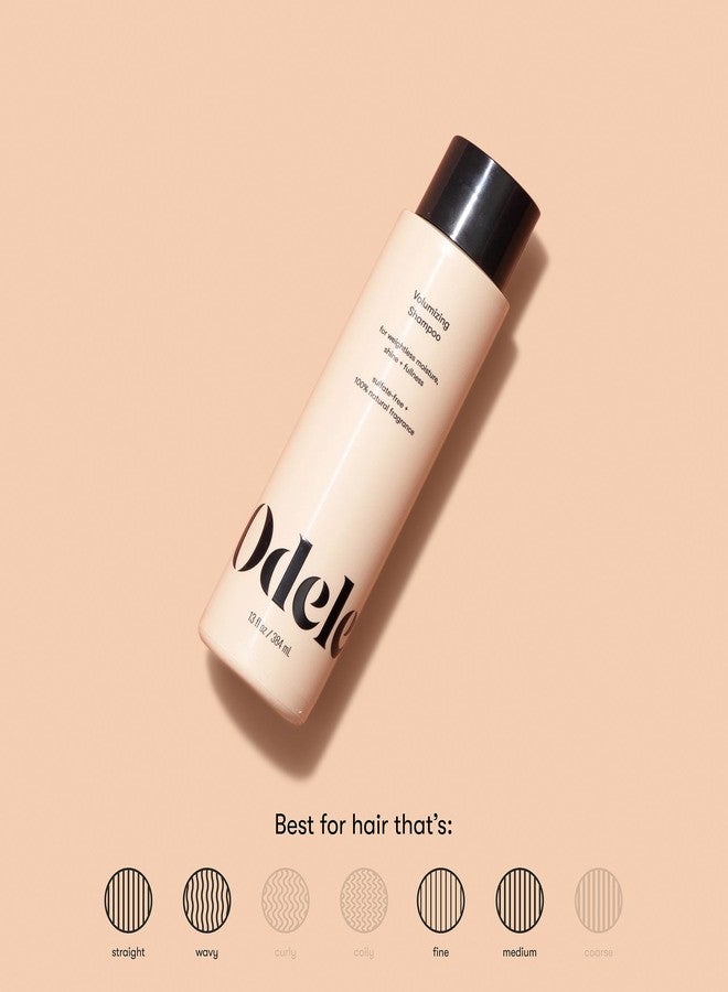 Odele Volumizing Sulfate-Free Shampoo, Adds Moisture, Shine, and Fullness for Straight or Wavy Hair Types, 13 Fl Oz - Image 3